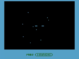 Star Voyager title screen for Atari 2600